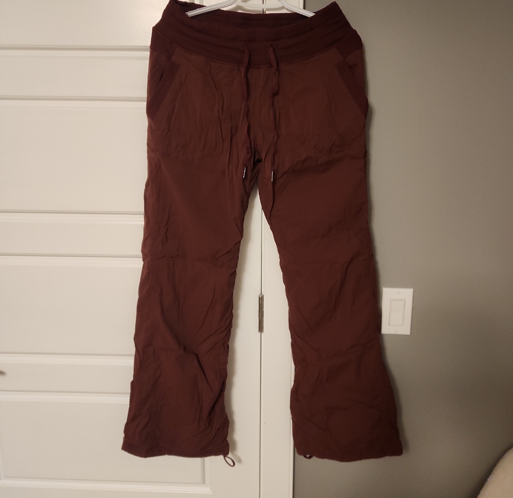 lululemon athletica Burgundy Track Pants